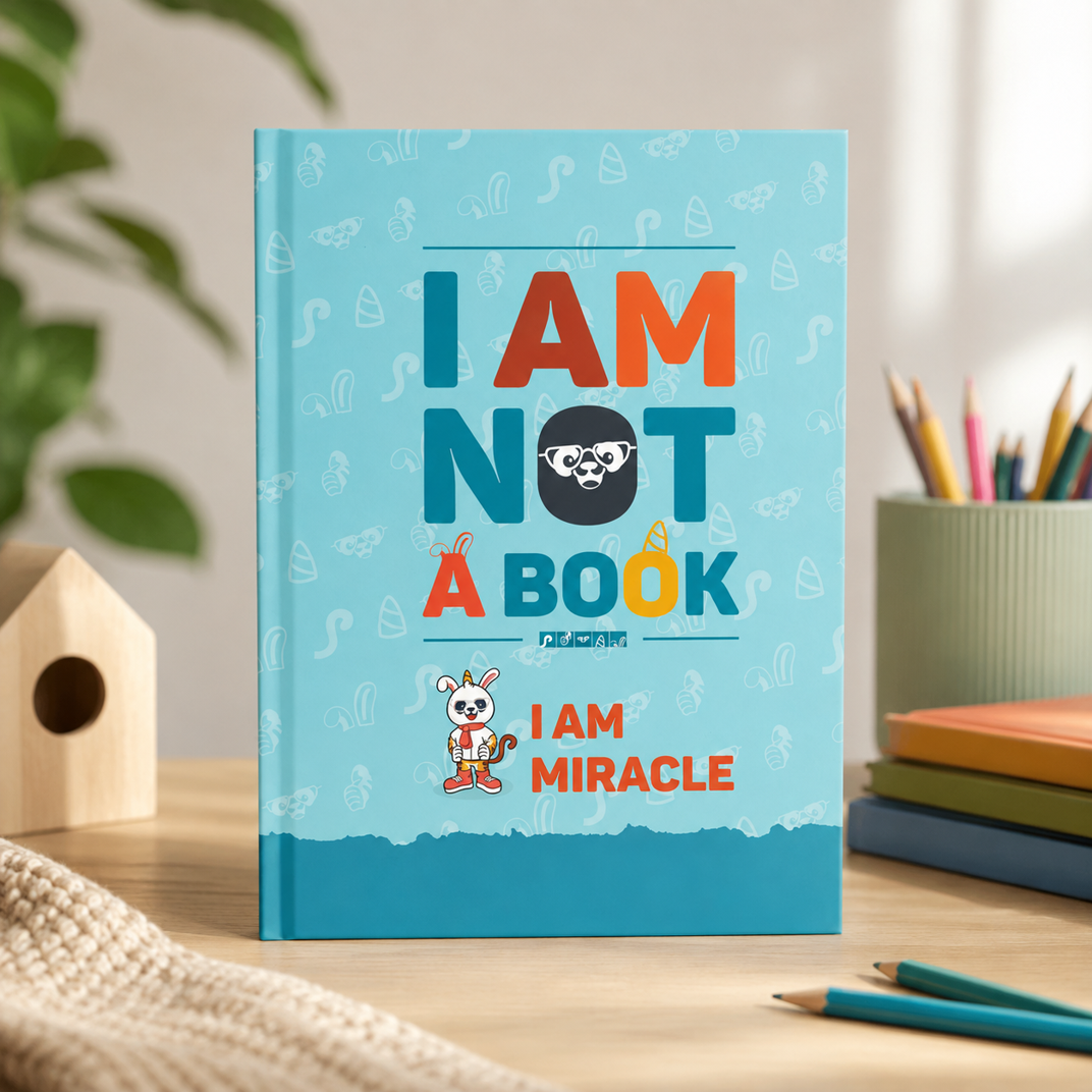 I Am Not A Book — kids journal