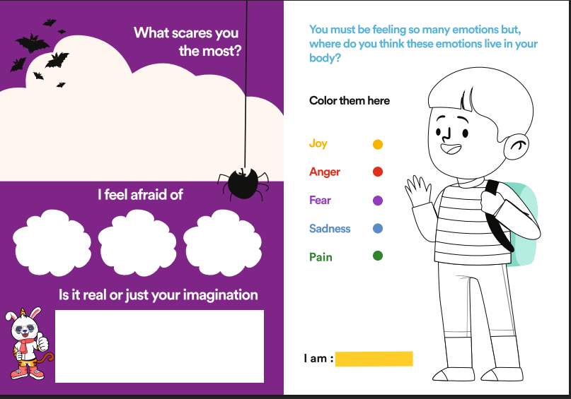 Emotions and colouring spread