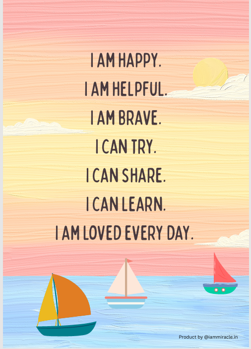 Affirmation poster