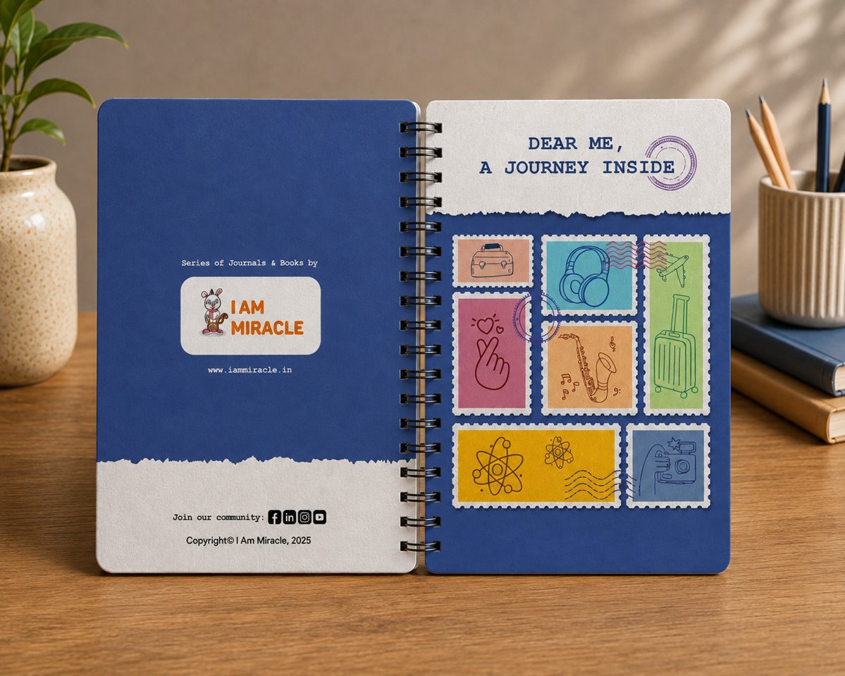 Dear Me, A Journey Inside — teen journal